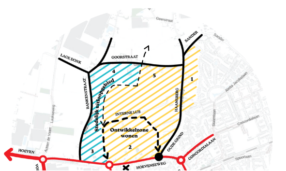 Haansberg Kaartje ontwikkelingsgebied