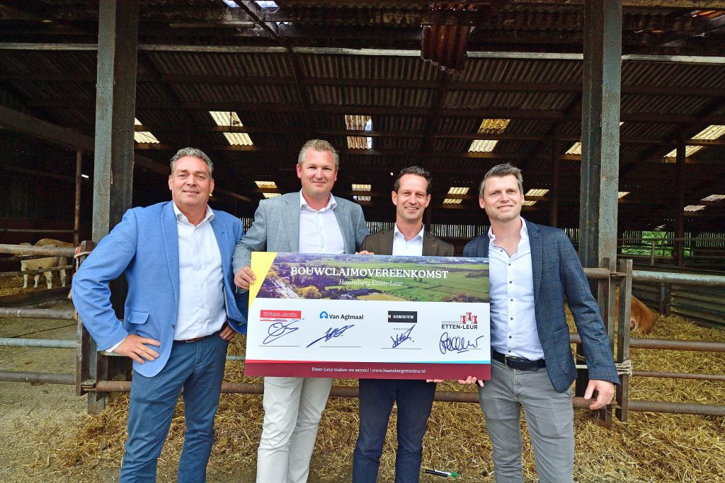 Bouwclaimovereenkomst ontwikkelaars met gemeente Etten-Leur