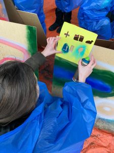 graffiti workshop leerlingen basisscholen gemeente Etten-Leur De Visie op Haansberg