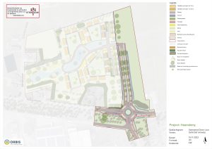 VER Defintief ontwerp inrichting Veldbloemenhof Haansberg gemeente Etten-Leur nieuwbouwwijk omgevingsvergunning verleend