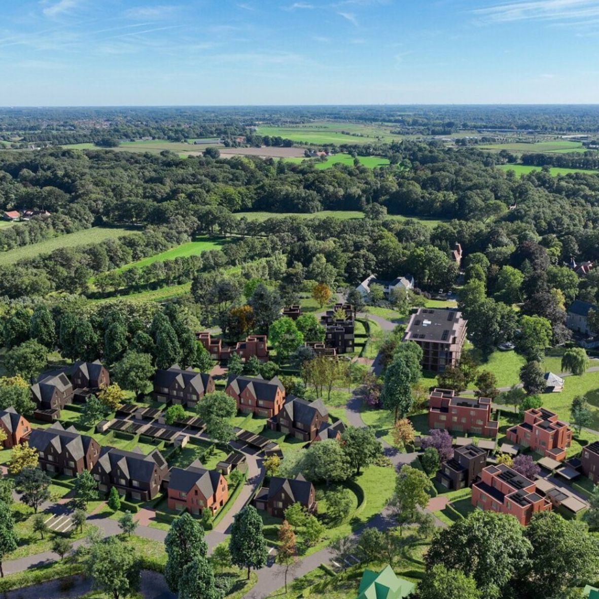 Het nieuwe wonen en werken in Haansberg gemeente Etten-Leur