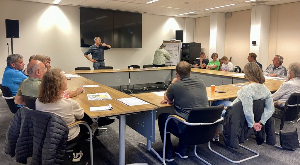 foto van omgevingstafel Haansberg gemeente Etten-Leur